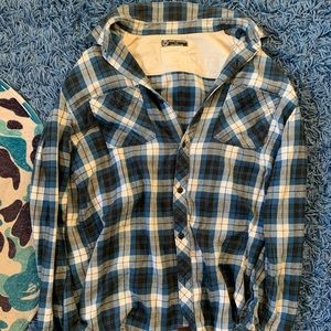 Men’s Vans Long Sleeve Flannel